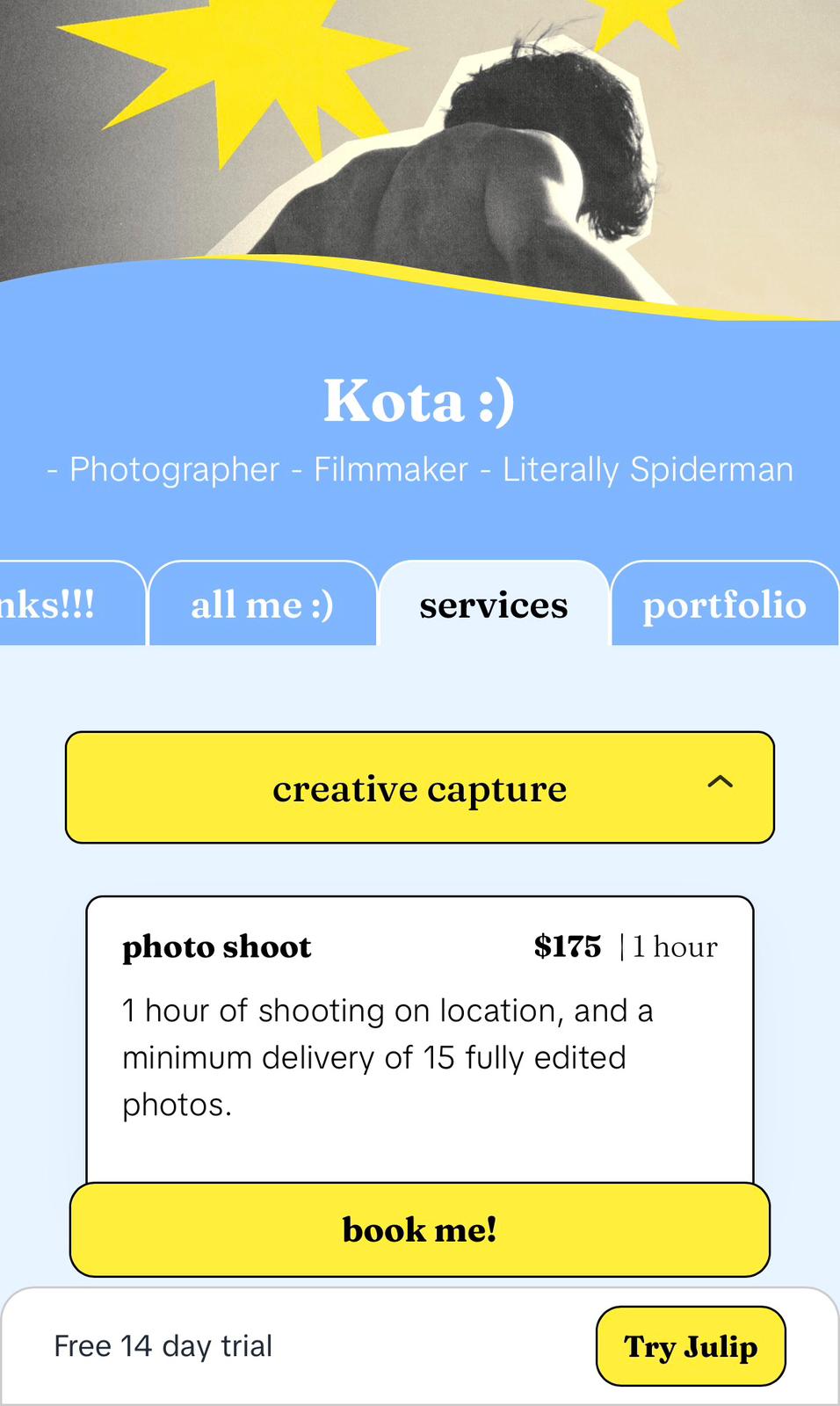 Kota's Julip site