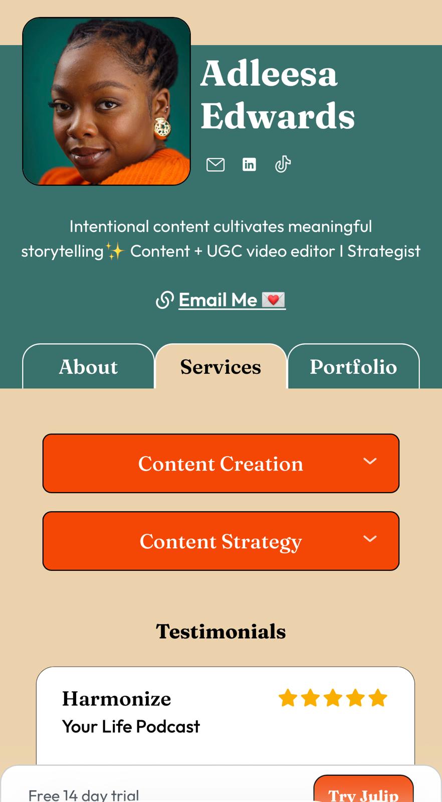 Adleesa's Julip site